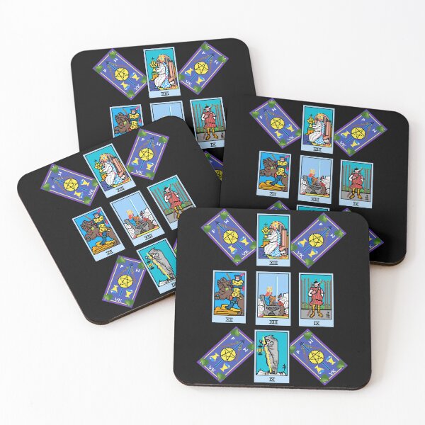 Item preview, Pixel Waite Tarot - Celtic Cross Spread 19 Design for T-shirts and accessories designed and sold by Pixel Waite.