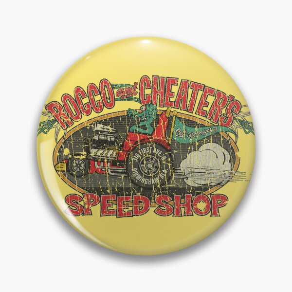 Item preview, Rocco & Cheater's Speed Shop 1944 designed and sold by AstroZombie6669.