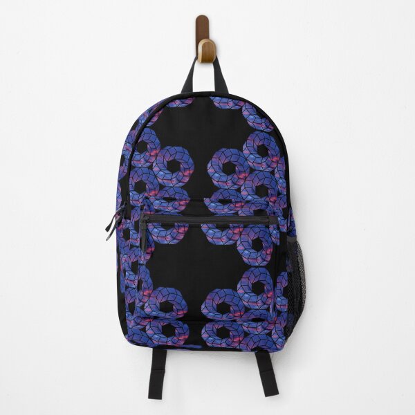 Item preview, Cube Torus Dark Red Blue Sky Mania designed and sold by createVisions.