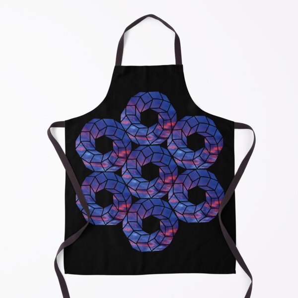 Item preview, Cube Torus Dark Red Blue Sky Mania designed and sold by createVisions.
