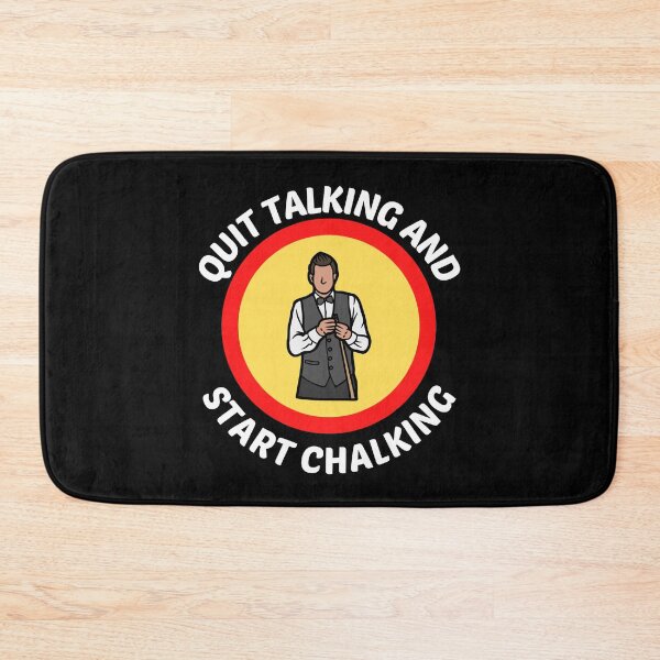 Item preview, Quit Talking And Start Chalking - Funny Snooker Saying designed and sold by shopaminute.