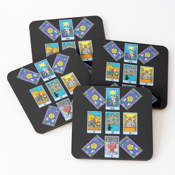 Item preview, Pixel Waite Tarot - Celtic Cross Spread 22 Design for T-shirts and accessories designed and sold by Pixel Waite.