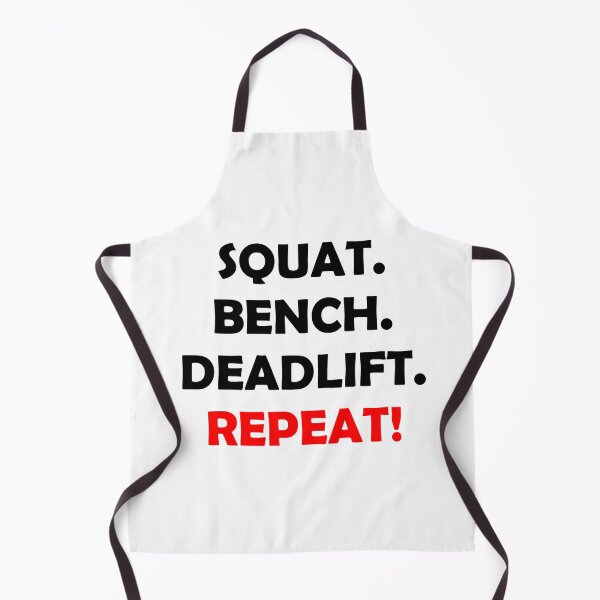 Item preview, Squat. Bench. Deadlift. Repeat! Black designed and sold by Saguiitay.