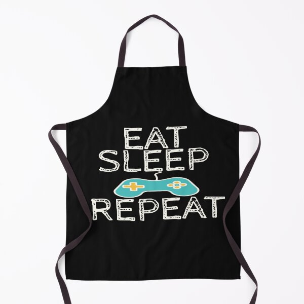 Item preview, eat sleep play repeat designed and sold by Sadanova.