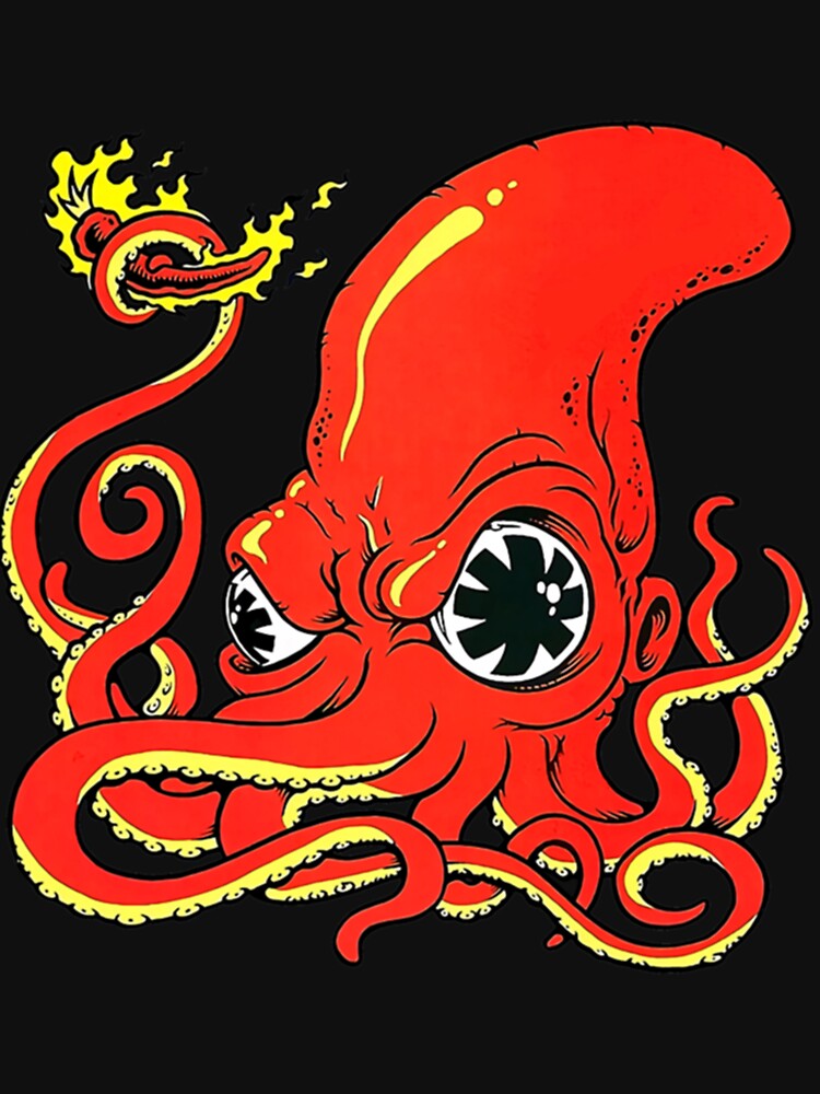 Disover Red Hot Octopus Tank Top