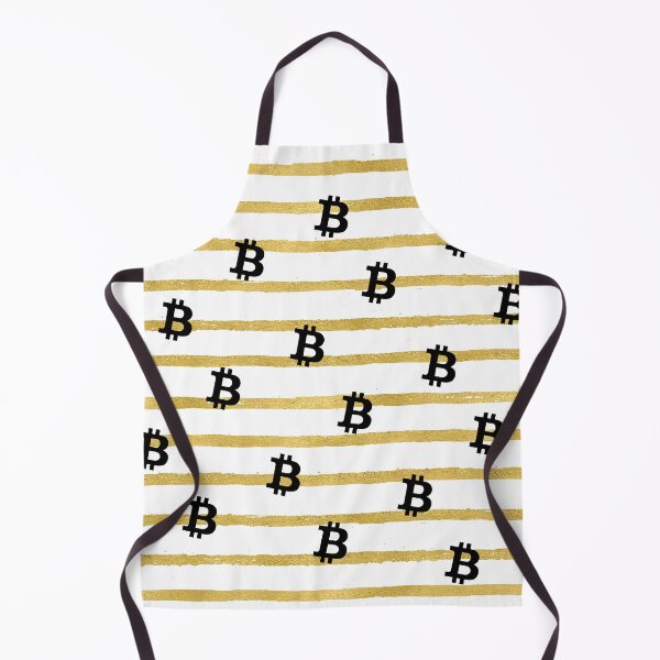 Item preview, Bitcoin Pattern in Gold Slant designed and sold by CryptoBeings.