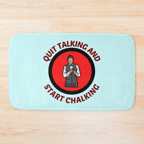 Item preview, Quit Talking And Start Chalking - Funny Snooker Saying designed and sold by shopaminute.