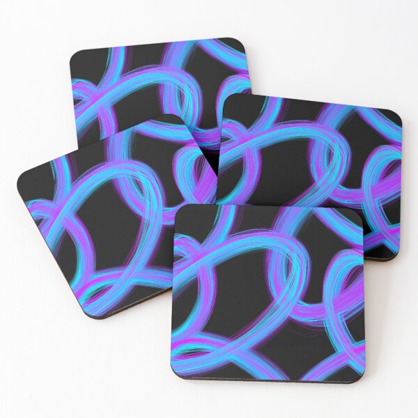 Item preview, Purple And Blue Brushstrokes  designed and sold by JaxNaBox.
