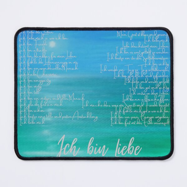 Item preview, Self-love affirmations on a painting. designed and sold by Anke Franikowski.