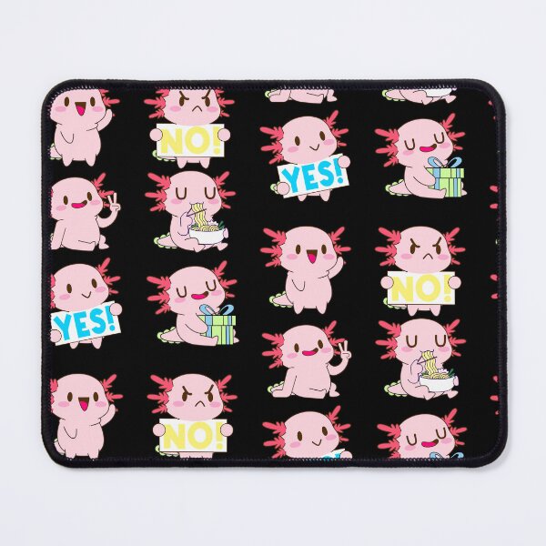 Item preview, Cute Axolotl Collage designed and sold by Creatoe.