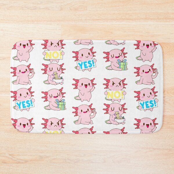 Item preview, Cute Axolotl Collage designed and sold by Creatoe.