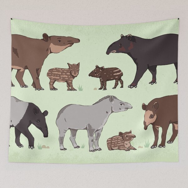 Item preview, tapirs designed and sold by DerSenat.