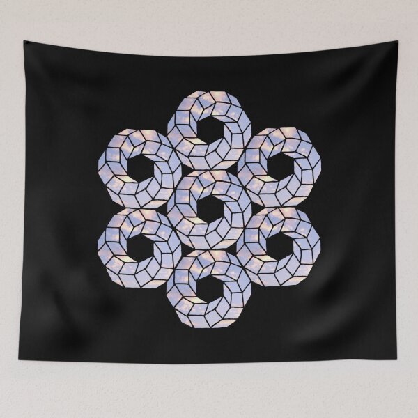Item preview, Cube Torus Light Sky Mania designed and sold by createVisions.