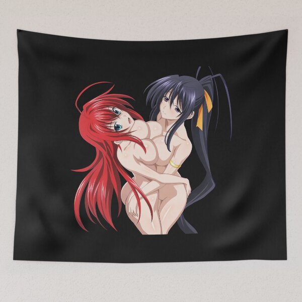 Item preview, Akeno Himejima sexy hentai anime  Rias Gremory  High School DxD. Sticker designed and sold by Lemed36tea.