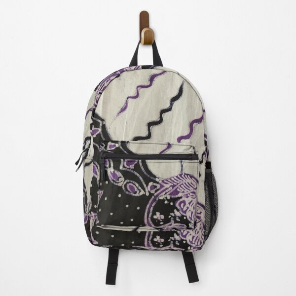 Item preview, Indonesia hand-drawn batik tulis purple floral lereng Lasem designed and sold by Morcawork.