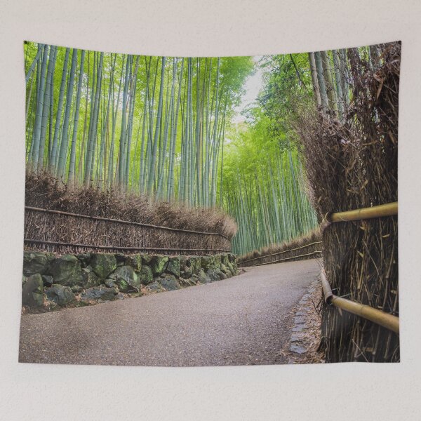 Item preview, Lonely Bamboo Path designed and sold by LukeDavidPhoto.