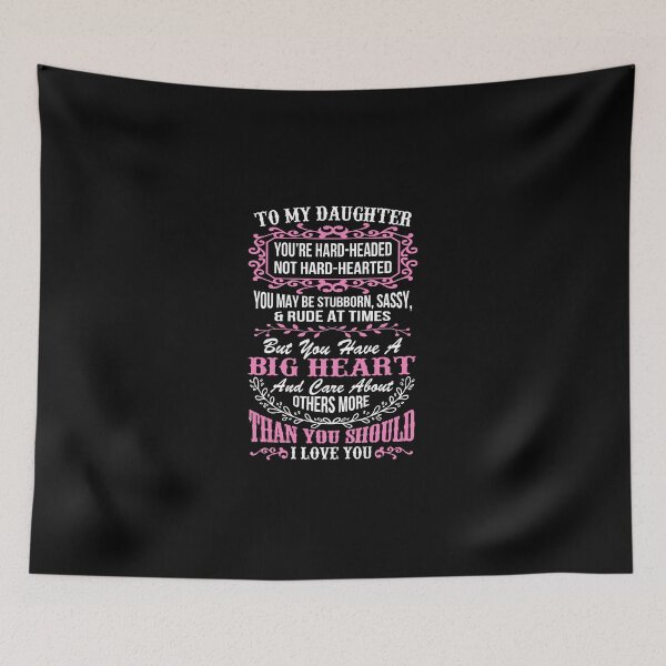 Item preview, TO MY DAUGHTER designed and sold by antipatic.