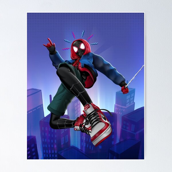 Item preview, Miles Morales Poster designed and sold by dentthomas.