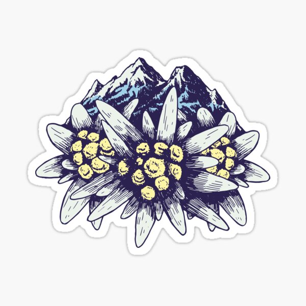 Edelweiss Stickers for Sale