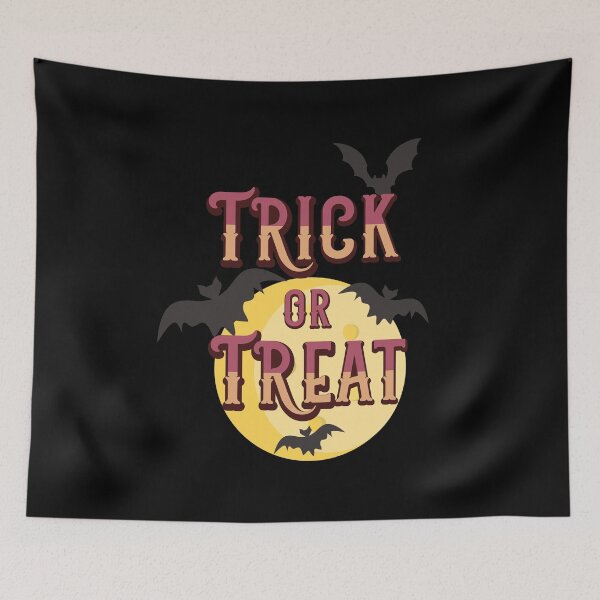 Item preview, Nightmare Black Bat Trick Or Treat     designed and sold by onzpacesdesign.