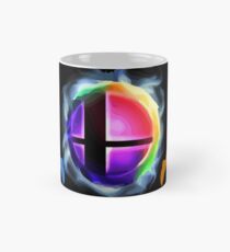 Smash Logo und Falcon Knie der Gerechtigkeit Tasse (Standard)