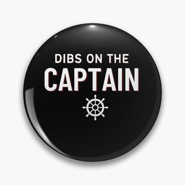 Item preview, Dibs on the captain designed and sold by Made4You-Hub.