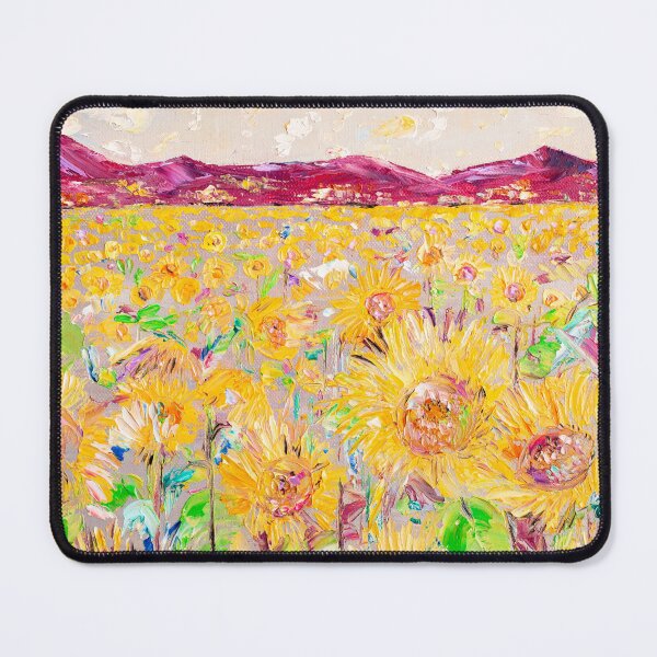 Item preview, Sunflowers On a Hot Evening designed and sold by Natalia_Shchip.