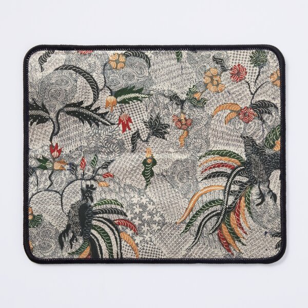 Item preview, Indonesia handmade hand drawn Batik tulis colorful bird plant pattern Pamekasan Madura designed and sold by Morcawork.