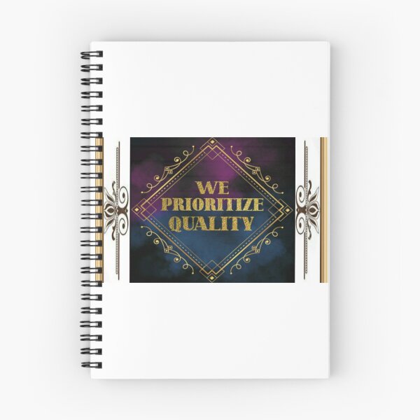 Item preview, Short Words WE PRIORITIZE QUALITY designed and sold by Benix.