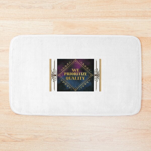 Item preview, Short Words WE PRIORITIZE QUALITY  designed and sold by Benix.