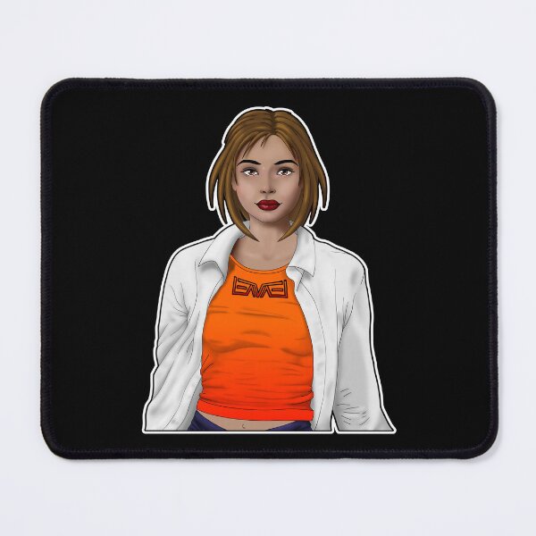 Item preview, Pretty woman with shirt and frame in white designed and sold by LEAVAEL.