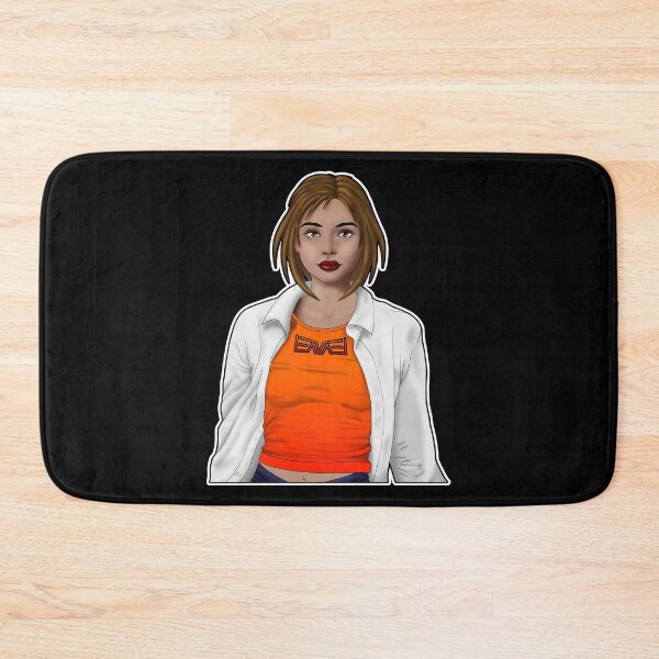 Item preview, Pretty woman with shirt and frame in white designed and sold by LEAVAEL.