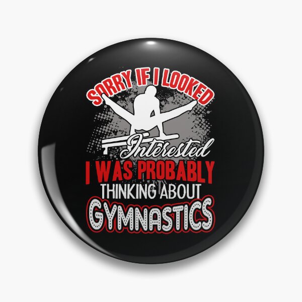 Item preview, Gymnastic - Thinking About Gymnastics designed and sold by UnknownArtistt.