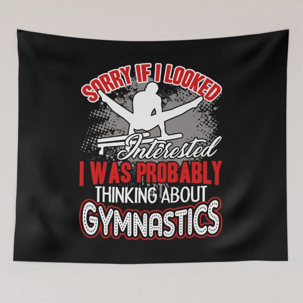 Item preview, Gymnastic - Thinking About Gymnastics designed and sold by UnknownArtistt.