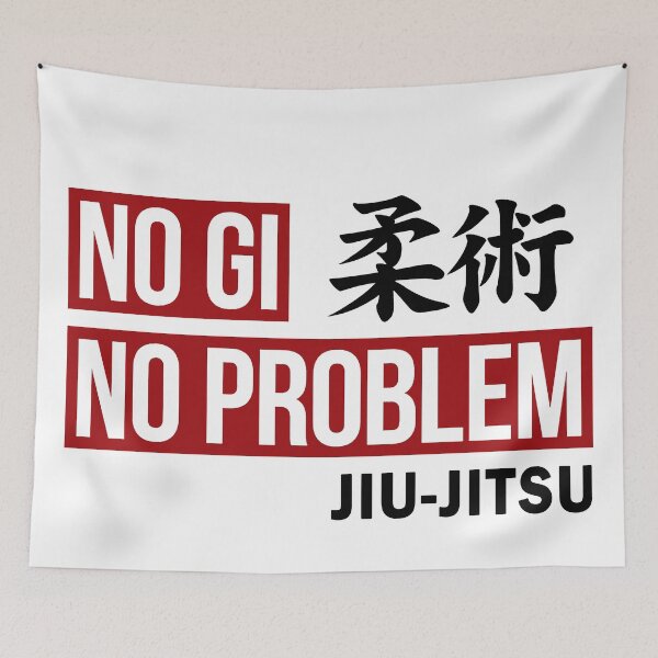 Item preview, Jiu Jitsu - No Gi No Problem designed and sold by Mma-Madness.