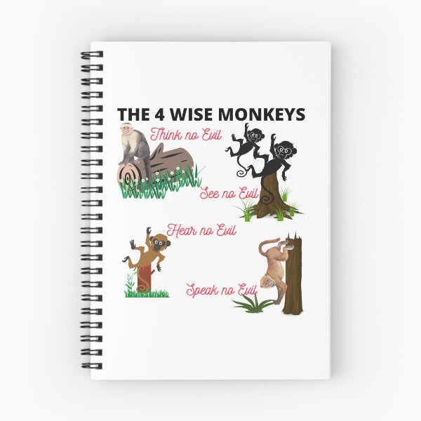 Item preview, The four wise monkeys designed and sold by RonelM.