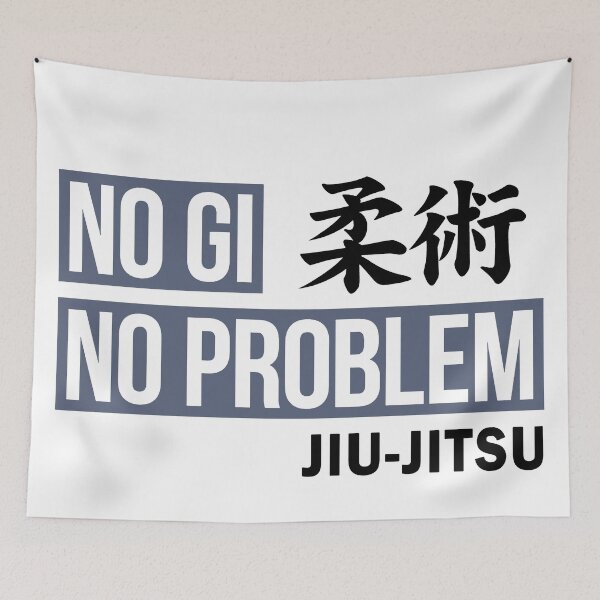Item preview, Jiu Jitsu - No Gi No Problem designed and sold by Mma-Madness.