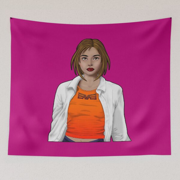 Item preview, Pretty woman with shirt without frame designed and sold by LEAVAEL.