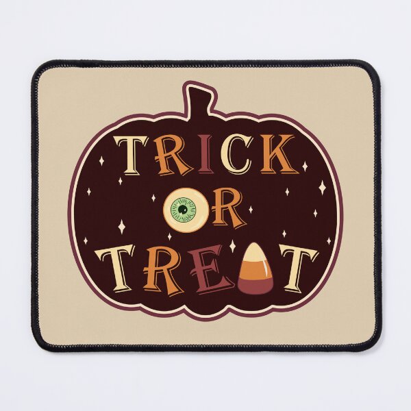Item preview, Typography Trick Or Treat Pumpkin   designed and sold by onzpacesdesign.