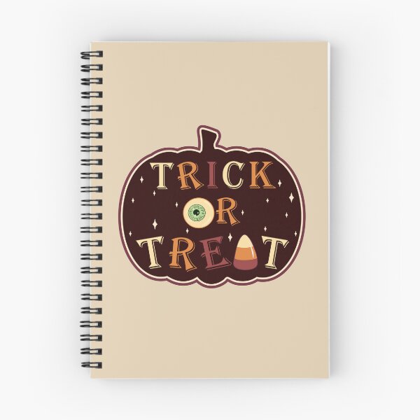 Item preview, Typography Trick Or Treat Pumpkin   designed and sold by onzpacesdesign.