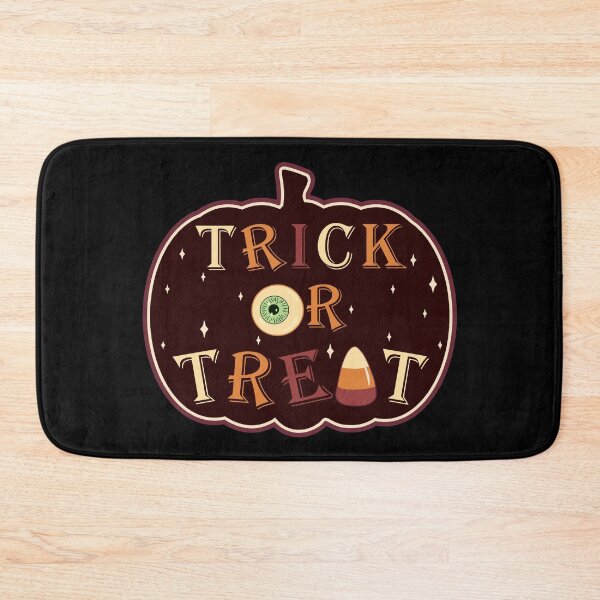 Item preview, Typography Trick Or Treat Pumpkin   designed and sold by onzpacesdesign.