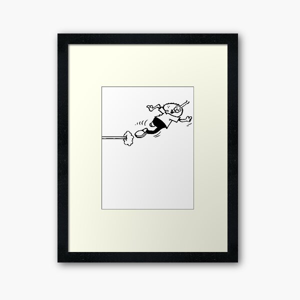 Billy Whizz Framed Art Print