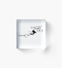 Billy Whizz Acrylic Block