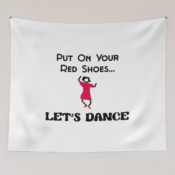 Item preview, Let's Dance - Red Shoes designed and sold by Shabbyprints.