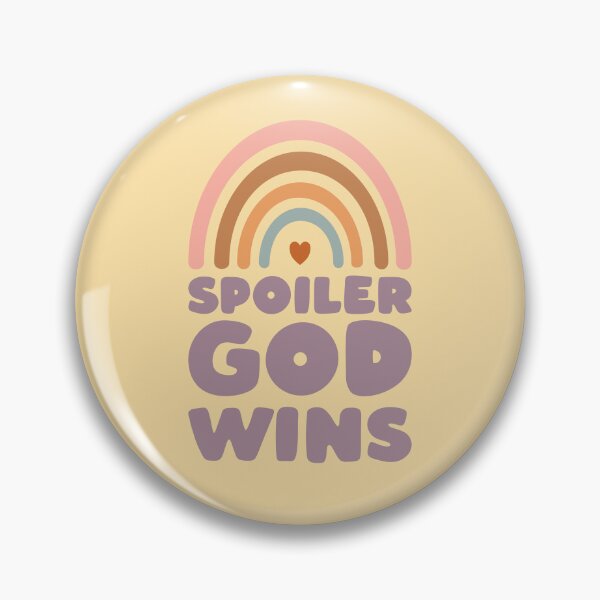 Item preview, Spoiler God Wins - Vintage Rainbow Style designed and sold by Abhishek Goldar.