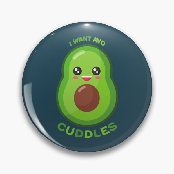 Item preview, I Want Avo Cuddles, Avocado Decal, Funny Fruit designed and sold by LindaMelody.