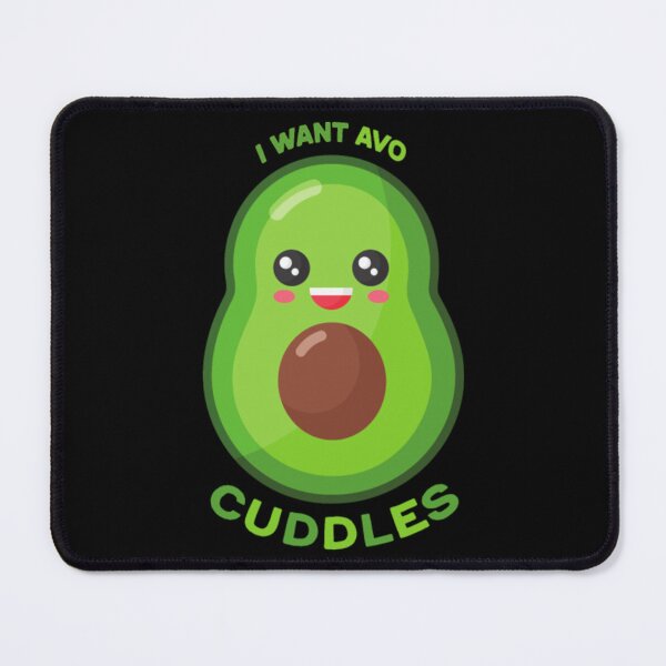 Item preview, I Want Avo Cuddles, Avocado Decal, Funny Fruit designed and sold by LindaMelody.