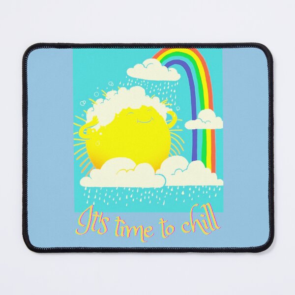 Item preview, The sun and the cloud with rainbow | funny design | cartoon drawings | designed and sold by Arteartz.