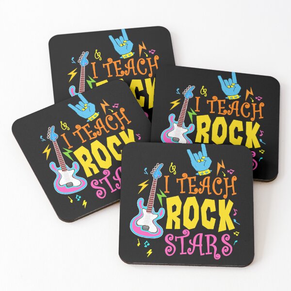 Item preview, I Teach Rock Stars Funny Music Teacher Back To School designed and sold by Scotte-Swiercz.