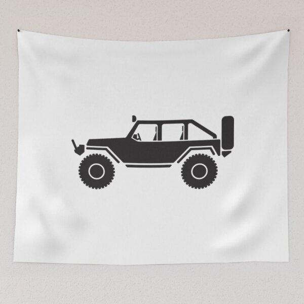 Item preview, Off Road 4x4 Silhouette designed and sold by LindaMelody.